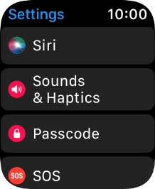 Press Siri.