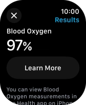 Your result is displayed on the screen.