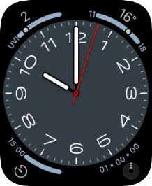 Press the Digital Crown.