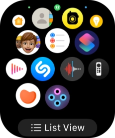 Press and hold the required app.