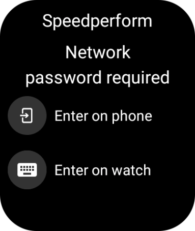 Press Enter on watch.