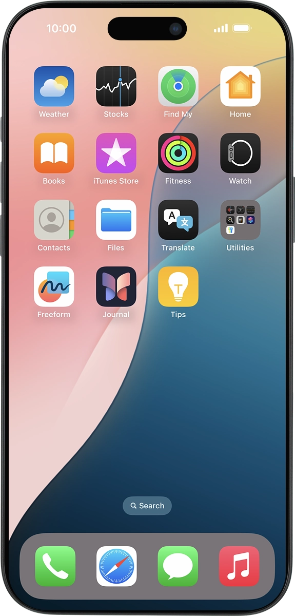 On your phone: Press Watch.