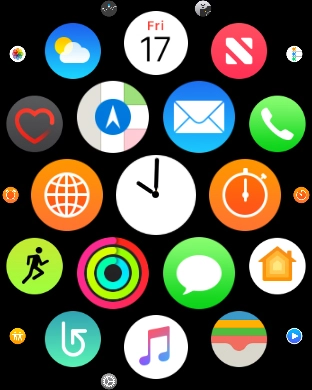 Press the email message icon.