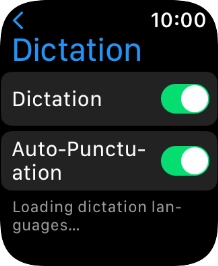 Press the Digital Crown twice to return to the home screen.