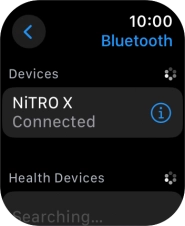 Press the Digital Crown to return to the home screen.