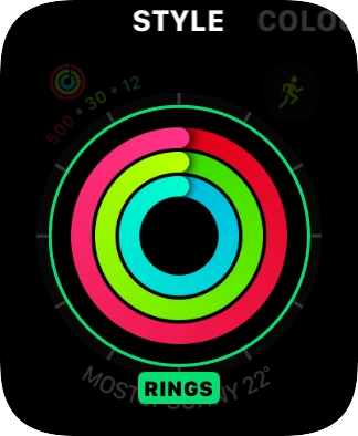 Press the Digital Crown twice to return to the home screen.