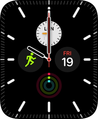 Press the Digital Crown.