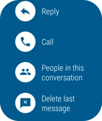 Press Delete last message.