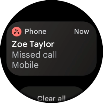 Press the required notification to open it. Press the required notification to open it.