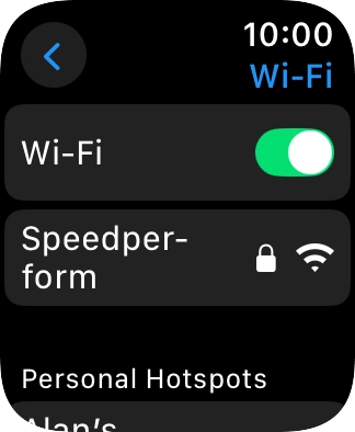 Press the Digital Crown several times to return to standby mode.