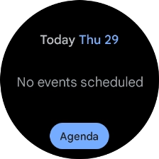 Press the required widget to open it. Press the required widget to open it.