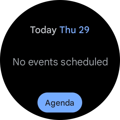 Press the required widget to open it. Press the required widget to open it.
