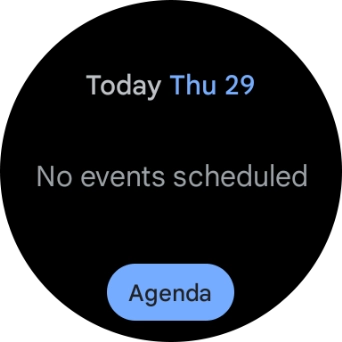 Press the required widget to open it. Press the required widget to open it.