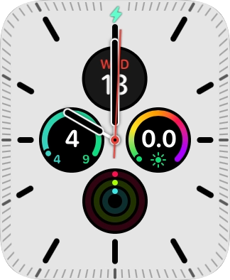 When the battery charging icon is displayed, the battery is charging.