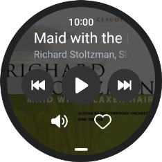 Press the play icon.