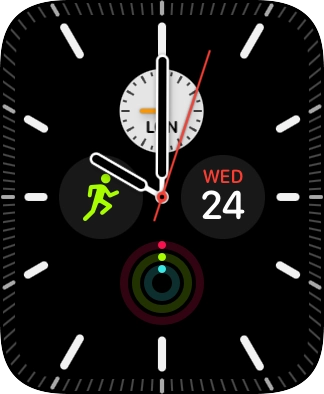 Press and hold the Digital Crown to turn on Siri.