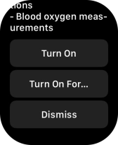 Press Turn On. Press Turn On.