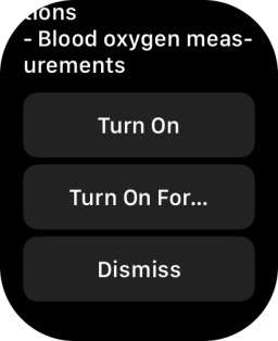 Press Turn On. Press Turn On.