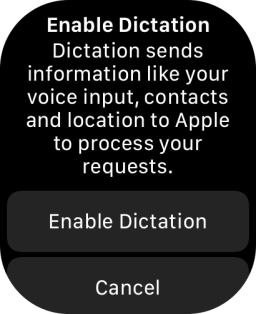 Press Enable Dictation. Press Enable Dictation.