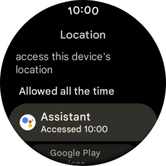 Press the required app.