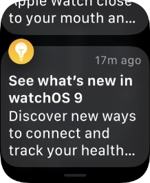 Press the required notification to open it.