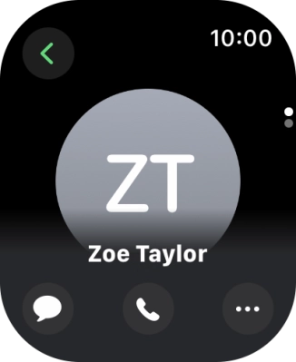 Press the call icon.