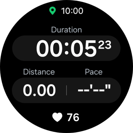 Press and hold the Return key to pause an activity.