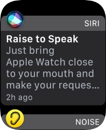 Press the required notification to open it.