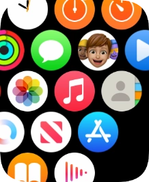 Press the music player icon. Press the music player icon.