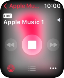 Press arrow left to return to the list.