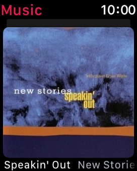 Slide your finger downwards starting from the top of the screen to see the menu.