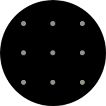 Slide your finger across the screen to connect at least four points and follow the instructions on the screen to create a pattern as lock code.