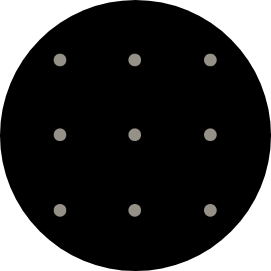 Slide your finger across the screen to connect at least four points and follow the instructions on the screen to create a pattern as lock code.
