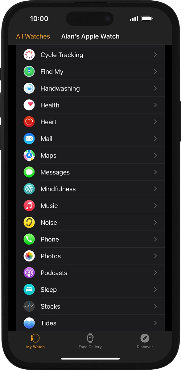 On your phone: Press Music.