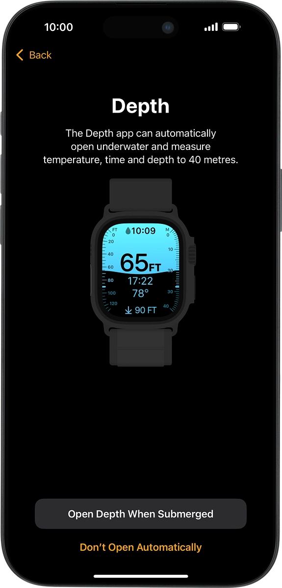 On your phone: Press the required setting.