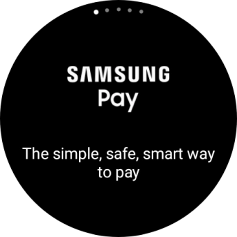 Press and hold the Return key to activate Samsung Pay. Press and hold the Return key to activate Samsung Pay.