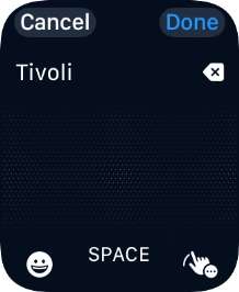 Key in the required destination and press Done. Key in the required destination and press Done.