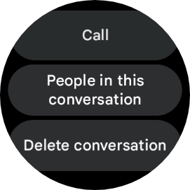 Press Delete conversation. Press Delete conversation.