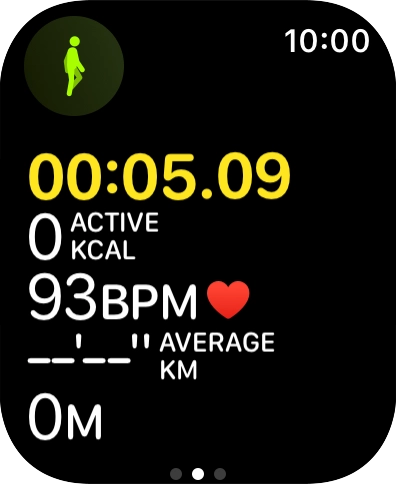 Slide your finger right starting from the left side of the screen.