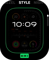 Press the Digital Crown twice to return to the home screen.