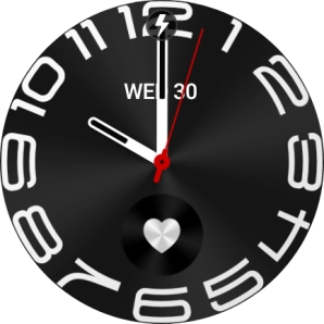 When the battery charging icon is displayed, the battery is charging.