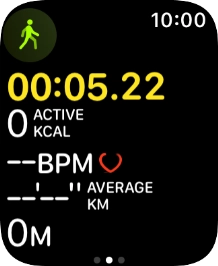 Slide your finger right starting from the left side of the screen.