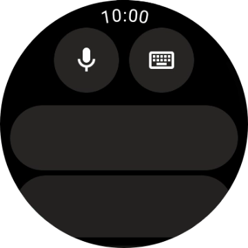 Press the microphone icon and say the required destination.