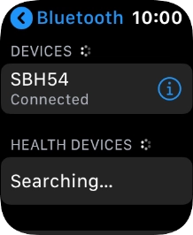 Press the Digital Crown to return to the home screen.