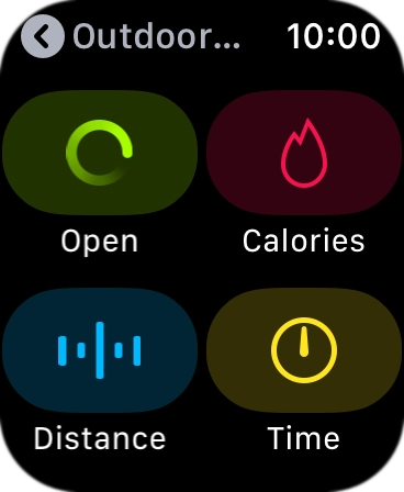 Press the Digital Crown several times to return to the main menu.