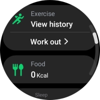 Press Work out.