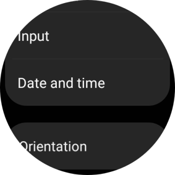 Press Date and time. Press Date and time.