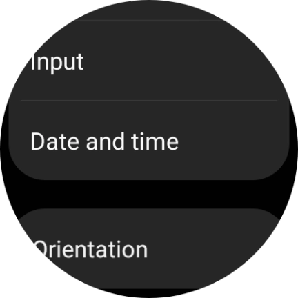 Press Date and time. Press Date and time.