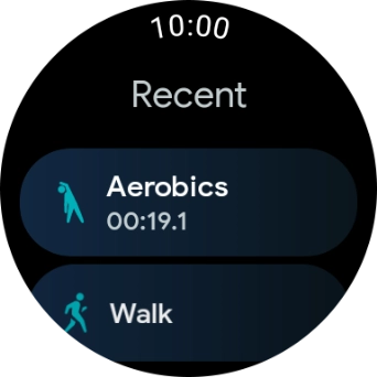 Press the crown to return to the home screen.