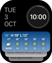 Press and hold anywhere on the screen. Press and hold anywhere on the screen.